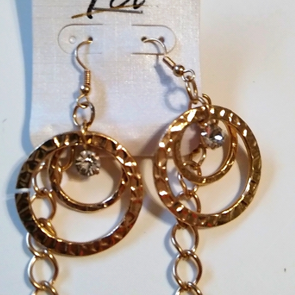 Nwt Faux Snakeskin & Gold Necklace Set - Picture 10 of 12